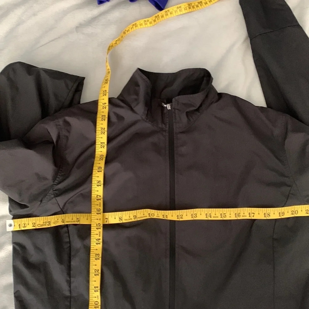 Callaway ladies full zip black windbreaker jacket size large - Picture 8 of 8